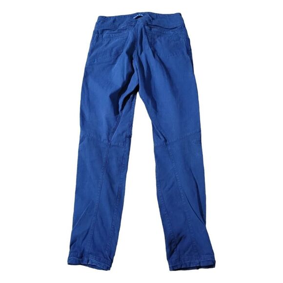 North Face Blue Drawstring Womens Pants Size 4 Hiking Camping Outerwear - Picture 2 of 6